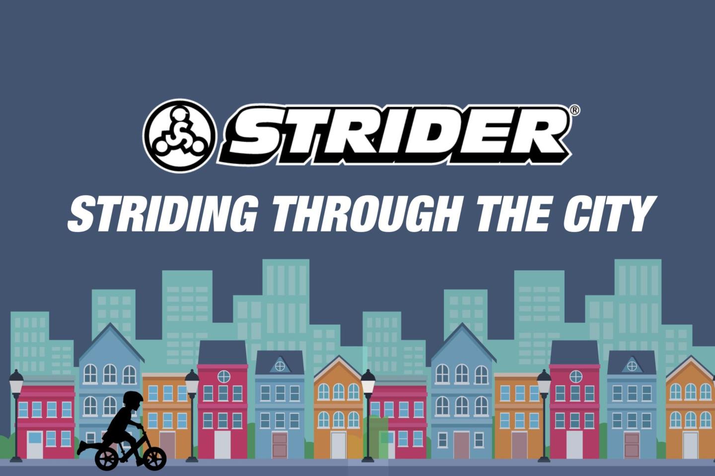 Striding Through The City – Blog – Strider Balance Bikes